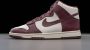 Nike Dunk High 'Burgundy Crush' (W) DD1869-601 bordeaux rood sneakers hoog - Thumbnail 3