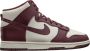 Nike Dunk High 'Burgundy Crush' (W) DD1869-601 bordeaux rood sneakers hoog - Thumbnail 1