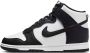 Nike Dunk High Dames Sneakers Zwart Wit Leer - Thumbnail 1