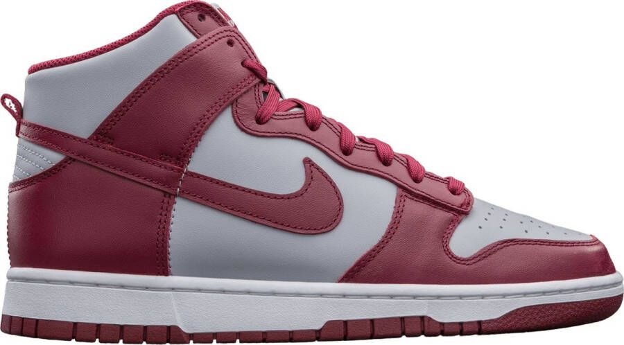 Nike Dunk Hi Retro Dark Beetroot Dark Beetroot Wolf Grey Schoenmaat 42 1 2 Sneakers DD1399 600 - Foto 2