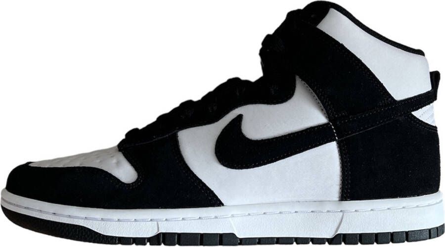 Nike Dunk High Heren Sneakers Zwart Wit
