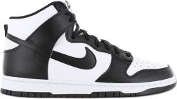 Nike Dunk High Retro Panda White Black-University Red DD1399 105 zwart wit hoge sneakers unisex
