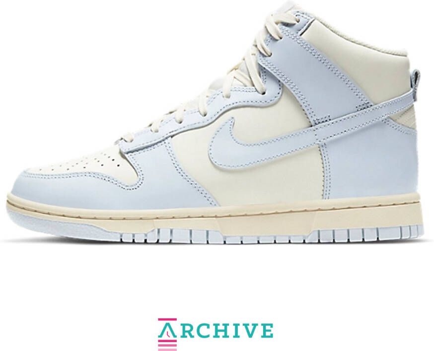 Nike Dunk High Sail Football Grey (Dames)