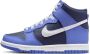 Nike Dunk Hoog Unisex Sneaker Blauw Doos Zonder Deksel - Thumbnail 1
