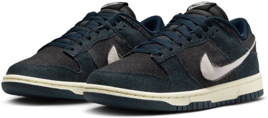 Nike Dunk Low Armory Navy Denim (womens) HF1985-400 blauw wit denim grijs zomer sneakers laag unisex