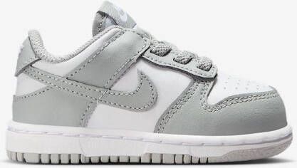 Nike Dunk Low Baby Sneakers Grijs Wit