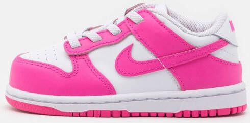 Nike Dunk Low (Babyschoen) Kinderschoen Sneaker Unisex Wit Roze