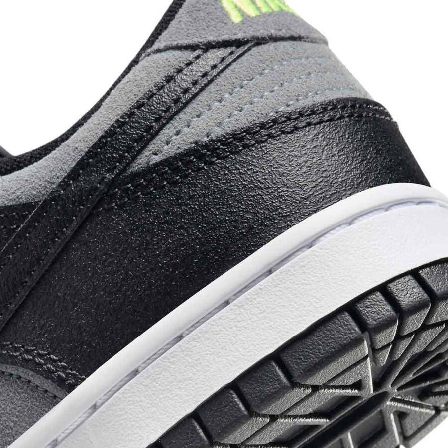 Nike Dunk Low 'Black Cool Grey Volt Mini Swoosh'