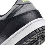 Nike Dunk Low 'Black Cool Grey Volt Mini Swoosh' - Thumbnail 1