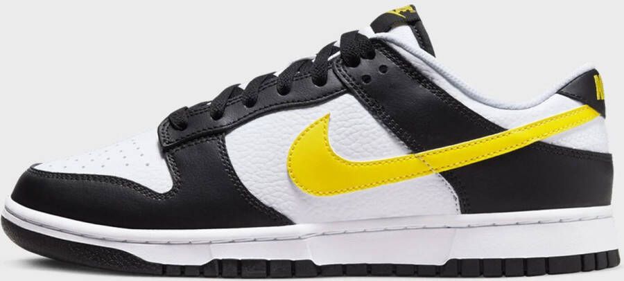 Nike Dunk Low Basketball Schoenen black opti yellow white maat: 42.5 beschikbare maaten:42.5 44.5 45 46