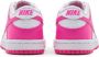 Nike Kleuterschoenen Dunk Low Laser Fuchsia White Laser Fuchsia Laser Fuchsia White Laser Fuchsia - Thumbnail 1