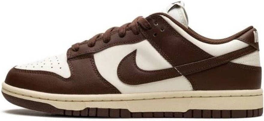 Nike Damesschoenen Dunk Low Premium Sail Coconut Milk Brown- Heren Sail Coconut Milk Brown