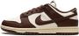 Nike Damesschoenen Dunk Low Premium Sail Coconut Milk Brown- Heren Sail Coconut Milk Brown - Thumbnail 9