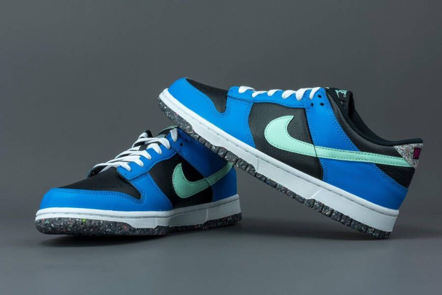 Nike Dunk Low Crater GS Blue Black DR0165-001 ZWART Schoenen