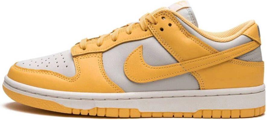 Nike Dunk Low Dames Sneaker Grijs Geel Doos zonder deksel