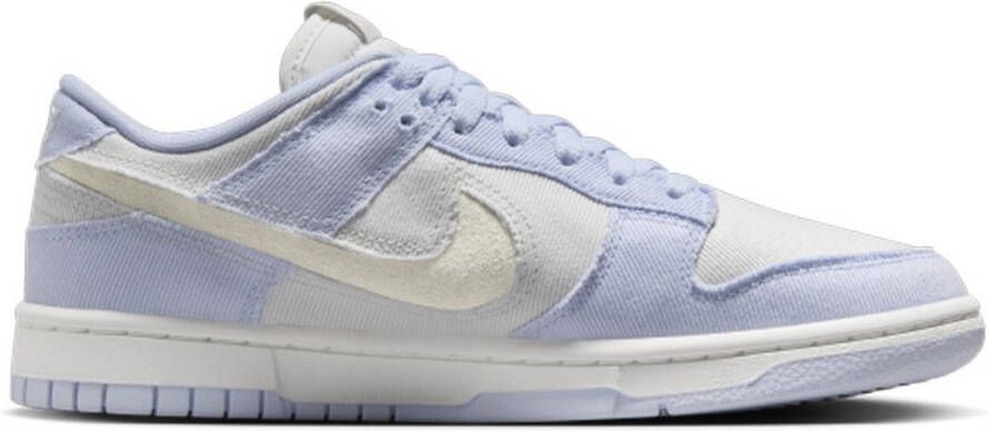 Nike Dunk Low Dames Sneaker Suede Wit Grijs Lavendel LET OP! Doos Zonder Deksel