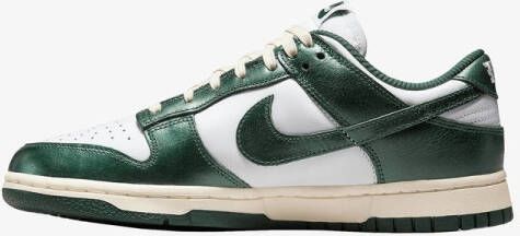 Nike Dunk Low Sneaker Wit Groen Doos zonder deksel