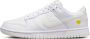 Nike Dunk Low Dames Sneakers Wit - Thumbnail 3