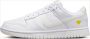 Nike Dunk Low Dames Sneakers Wit - Thumbnail 1