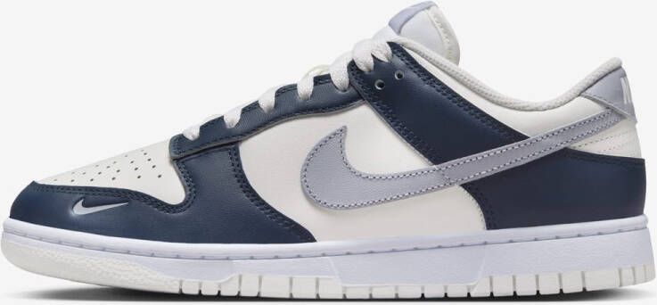 Nike Dunk Low Sail White Armoury Navy Wolf Grey- Sail White Armoury Navy Wolf Grey