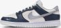 Nike Dunk Low Sail White Armoury Navy Wolf Grey- Sail White Armoury Navy Wolf Grey - Thumbnail 1