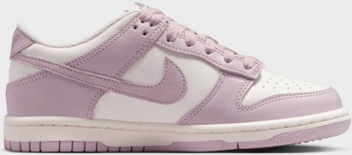 Nike Dunk Low Kinderschoen Unisex Wit Roze Doos zonder deksel
