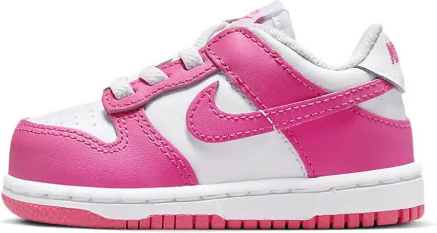 Nike Dunk Low Laser Kids (TDE) Roze Wit Kindersneaker Limited edition