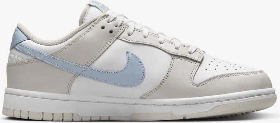 Nike Damesschoenen Dunk Low White Light Bone Light Armoury Blue- Dames White Light Bone Light Armoury Blue