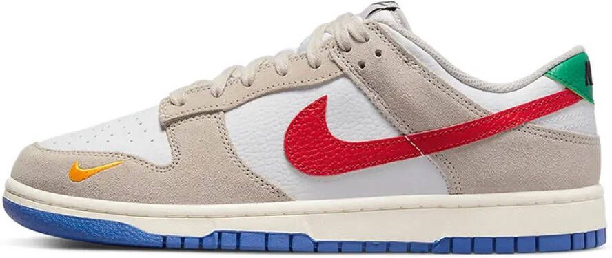Nike Dunk Low Light Iron Ore Sneaker Wit Beige Rood (Multi) Limited edition