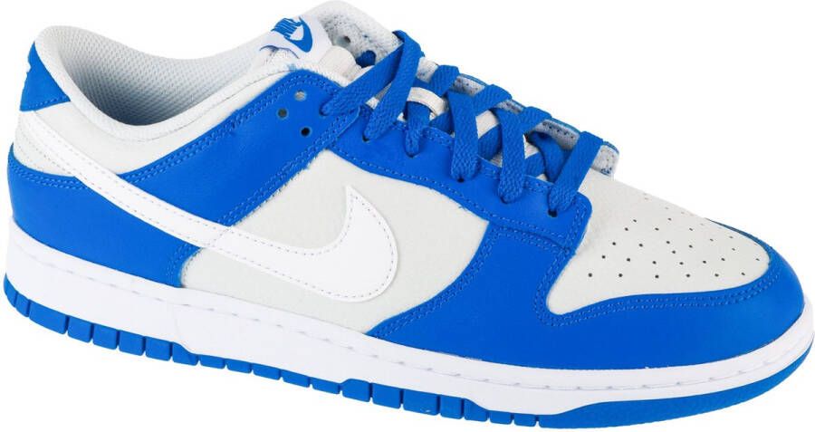 Nike Dunk Low Photon Dust Racer Blue White- Photon Dust Racer Blue White