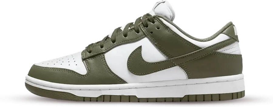 Nike WMNS Dunk Low Medium Olive White Medium Olive-White DD1503-120 Schoenen Sneakers Groen Green