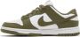 Nike WMNS Dunk Low Medium Olive White Medium Olive-White DD1503-120 Schoenen Sneakers Groen Green - Thumbnail 15