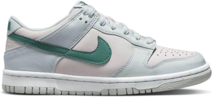Nike Dunk Low Mineral Teal (GS) FD1232-002 grijs lichtblauw groen roze sneakers laag zomerschoenen damessneakers