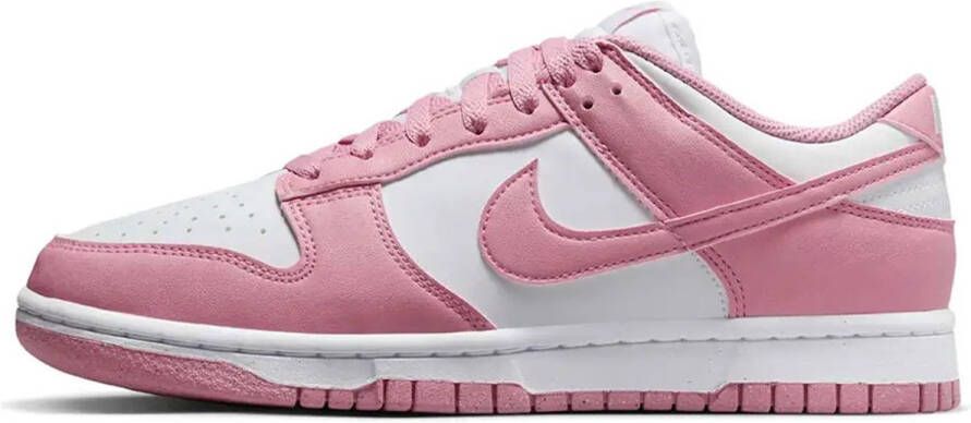 Nike dunk low Next Nature Unisex Sneaker Wit Roze