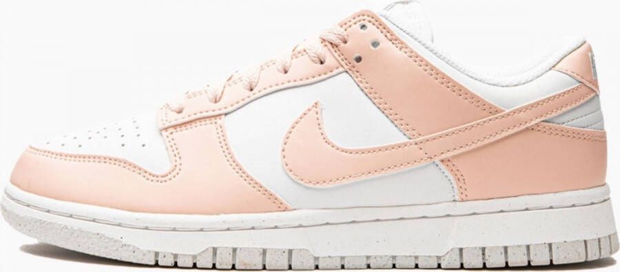 Nike Damesschoenen Dunk Low White Pale Coral- Dames White Pale Coral