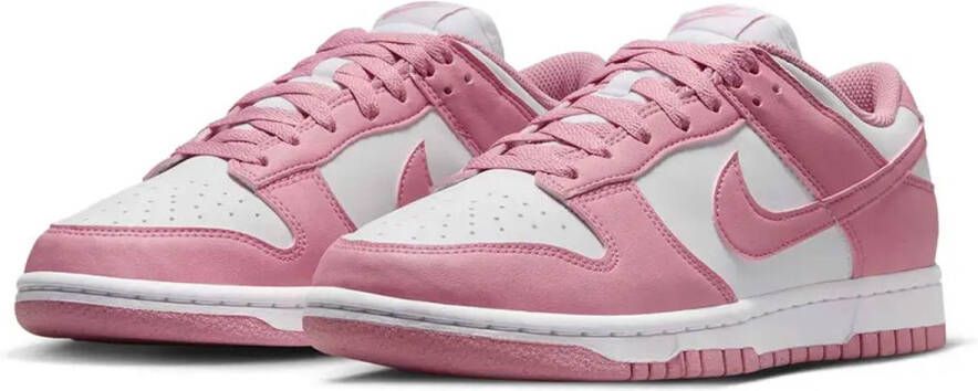 Nike dunk low Next Nature Unisex Sneaker Wit Roze