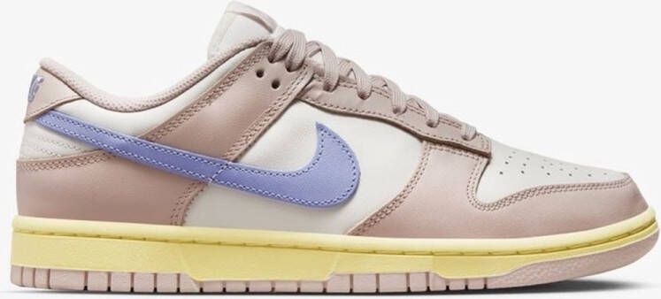Nike Dunk Low Pastel Roze Paars Geel Sneakers Dames Doos Zonder Deksel