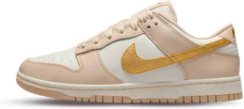 Nike dunk low phantom metallic gold