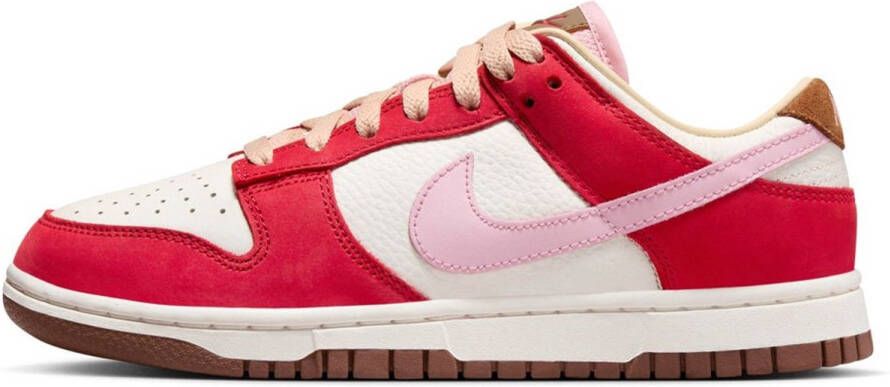 Nike Dunk Low Premium Sneaker WitRood Doos zonder deksel