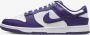 Nike Dunk Low Retro Court Purple Sneakers nen Wit Paars - Thumbnail 5