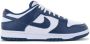 Nike Dunk Low Retro Sneakers Schoenen Leer Blauw-Wit DD1391 - Thumbnail 2
