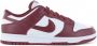 Nike Dunk Low Retro Heren Sneakers Schoenen Leer Rood-Wit DD1391 - Thumbnail 1