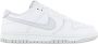 Nike Dunk Low Retro Heren Sneakers Schoenen Leer Wit DV0831 - Thumbnail 3