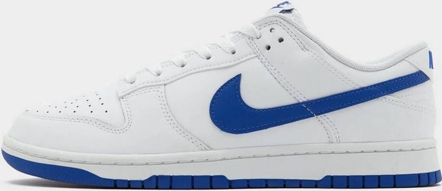 Nike Dunk Low Retro Basketball Schoenen white hyper royal maat: 44 beschikbare maaten:42 44.5 45 46