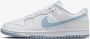 Nike Herenschoenen Dunk Low Retro White Summit White Light Armoury Blue- Heren White Summit White Light Armoury Blue - Thumbnail 8