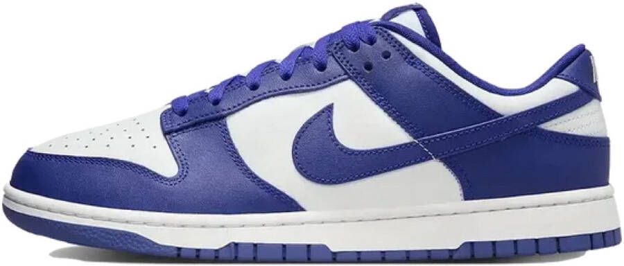 Nike Dunk Low Retro Schoenen Wit Blauw 1 2 Man