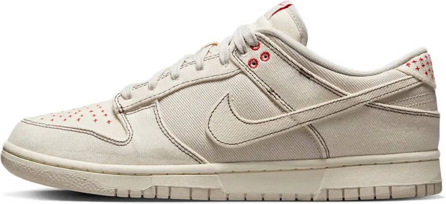 Nike Dunk Low Retro SE Sneaker (Gebroken) Wit Rood Limited edition