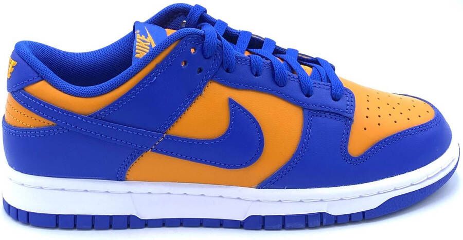 Nike Herenschoenen Dunk Low Retro Bright Ceramic University Red White Team Royal- Heren Bright Ceramic University Red White Team Royal