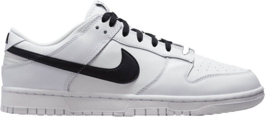 Nike Dunk Low Retro Basketball Schoenen white black summit white maat: 43 beschikbare maaten:41 42.5 43 44 45 46