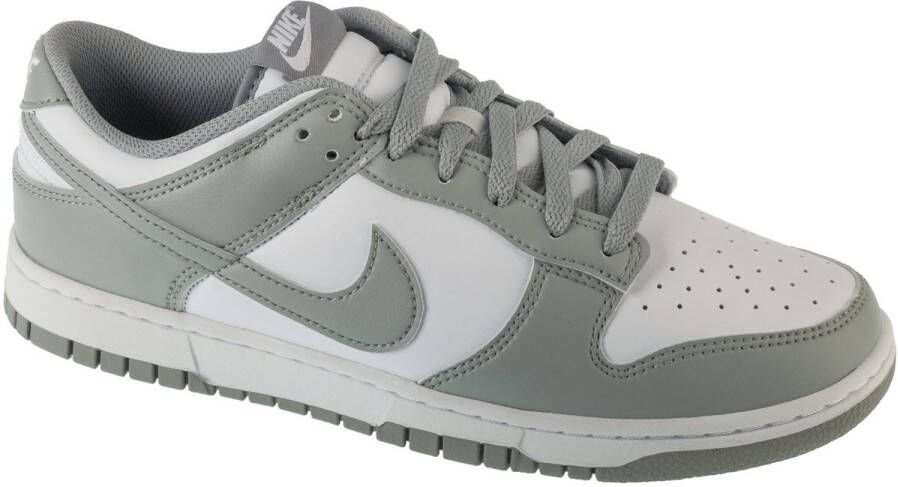 Nike Dunk Low Retro Dunk in wit formaten: 45.5